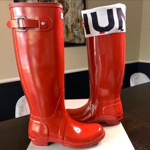 TALL HUNTER RAIN BOOTS